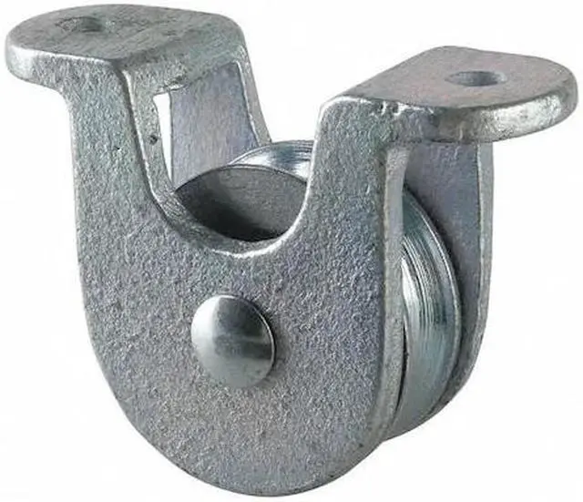 Alt view image 2 of 2 - PEERLESS 3-030-18-86- Open Deck Pulley Block, Fibrous Rope, 1/2 in Max Cable