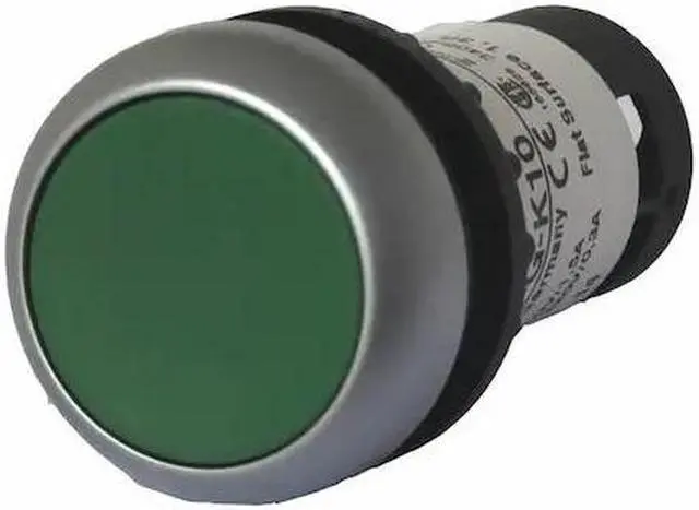 Alt view image 2 of 2 - EATON C22-D-G-K10 Push Button Operator, 22 mm, 1NO, Green
