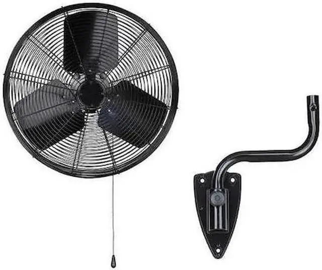 Main image of DAYTON 13V401 Light Duty Industrial Fan, Wall Mount, 18 in Blade Dia, 120V,
