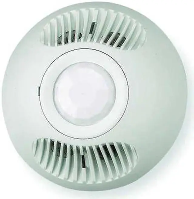 Alt view image 2 of 3 - HUBBELL WIRING DEVICE-KELLEMS ATD2000C Occupancy Sensor,PIR/Ultra,2000sq ft,Wht