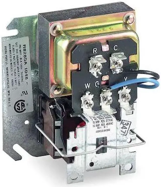 Alt view image 2 of 4 - Honeywell Center, Fan Control  Includes Transformer and Relay R8285A1048