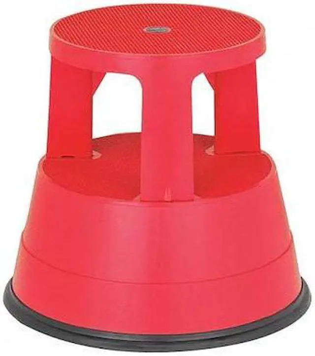Alt view image 2 of 8 - XTEND + CLIMB 961 2 Steps, Plastic Step Stool, 300 lb. Load Capacity, Red