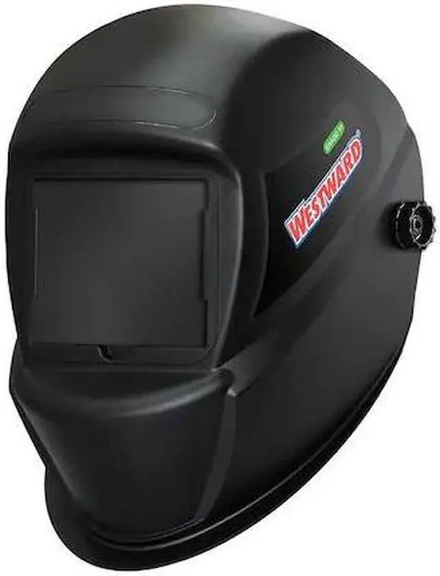 Main image of WESTWARD 44R224 Passive Welding Helmet, Fix10, Black