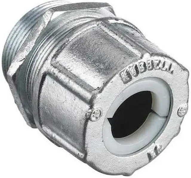 Alt view image 2 of 3 - HUBBELL WIRING DEVICE-KELLEMS SHC1052ZP Liquid Tight Connector,1-1/4 in,Straight
