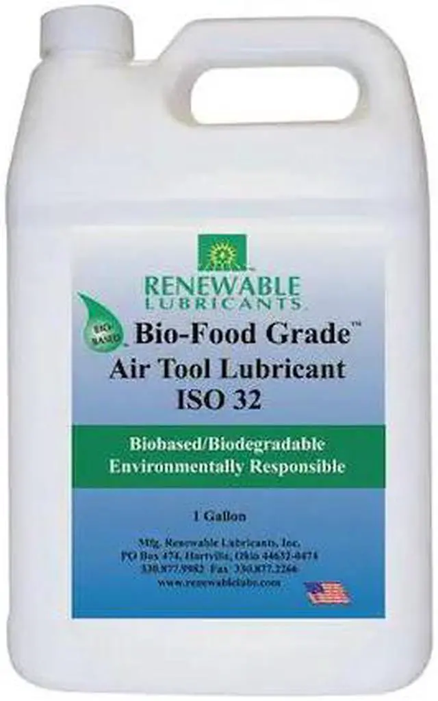 Alt view image 2 of 2 - RENEWABLE LUBRICANTS 87463 1 gal., Jug, Vegetable Oil, Yellow