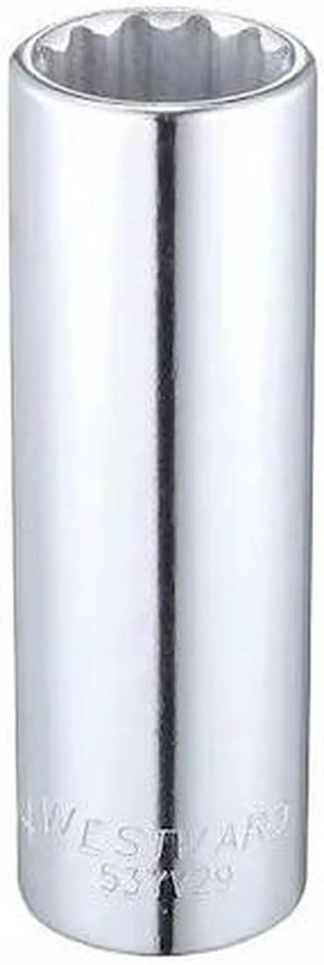Main image of WESTWARD 53YV29 1/2" Drive, SAE Socket, 3/4" Socket Sz, 12 Pts