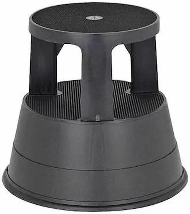 Main image of XTEND + CLIMB 962 Round Office Stool, 2 Steps, 300 lb Load Capacity, 15 in