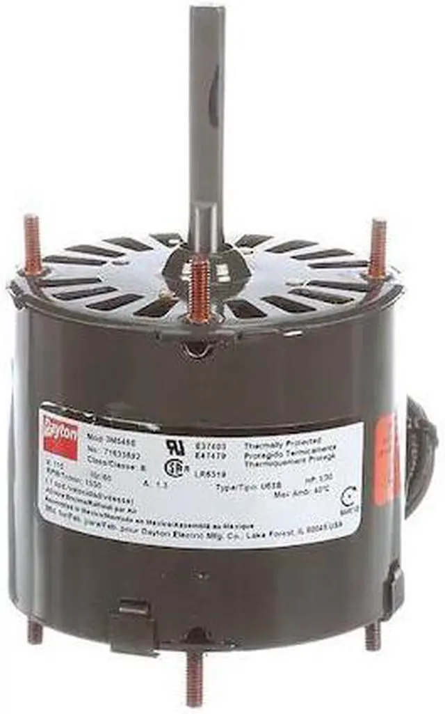 Main image of DAYTON 71633692M HVAC Motor,1/30 HP,1550 rpm,115V,3.3