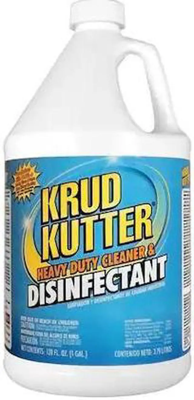Alt view image 2 of 3 - KRUD KUTTER DH012 Cleaner and Disinfectant, Bottle, 1 gal, Unscented