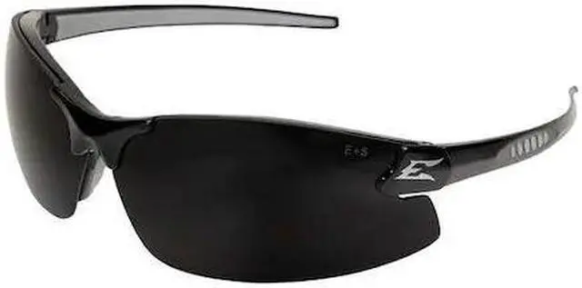 Main image of EDGE EYEWEAR DZ116-G2 Safety Glasses, Wraparound Smoke Polycarbonate Lens,
