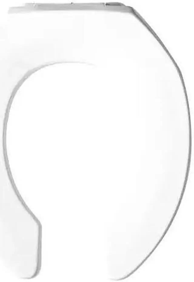 Main image of BEMIS 2155CT-000 Toilet Seat Without Cover, Plastic, Elongated, White