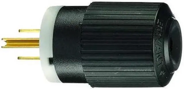 Main image of BRYANT BRY5266NP Straight Blade Plug, 5-15P, 15 A, 125V AC, 2 Pole, Screw
