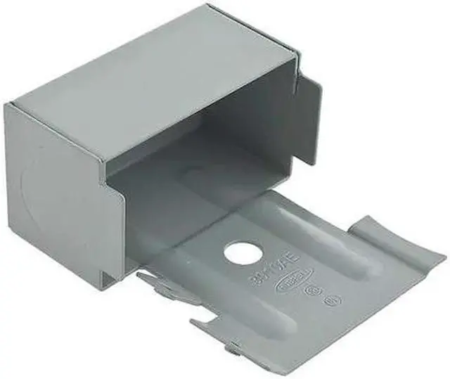 Alt view image 3 of 4 - HUBBELL WIRING DEVICE-KELLEMS HBL3010AEGY Internal Corner Coupling,Gray