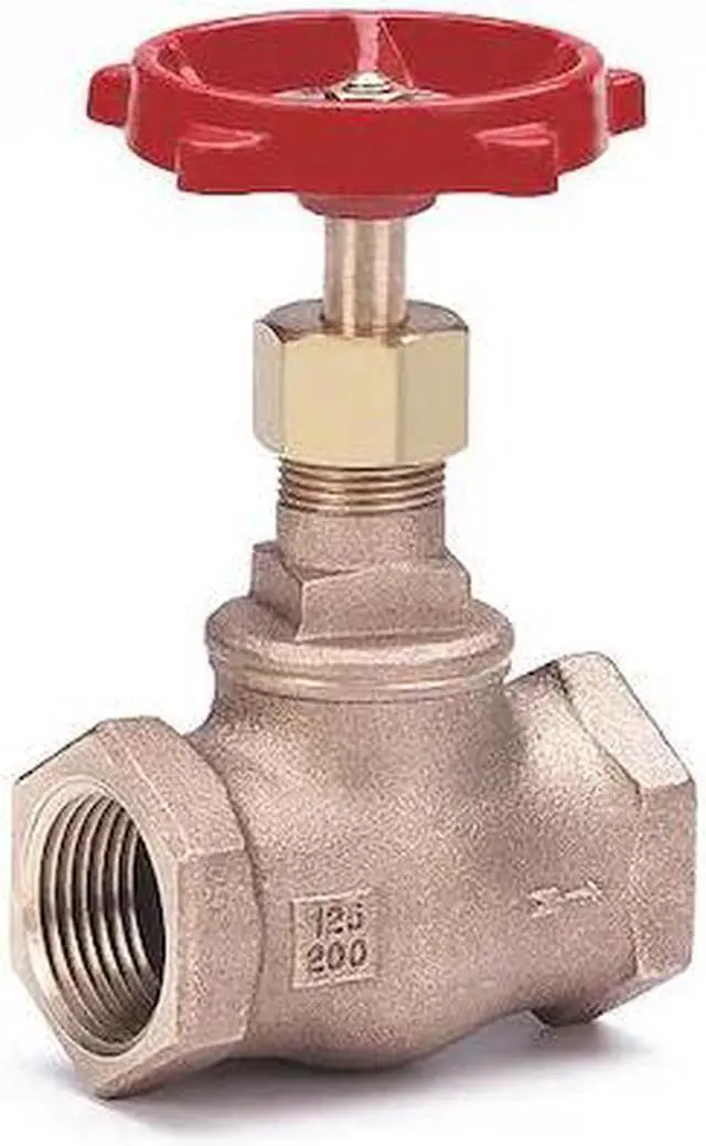 Alt view image 2 of 2 - MILWAUKEE VALVE 502 3/4 Globe Valve,Class 125,3/4 In.