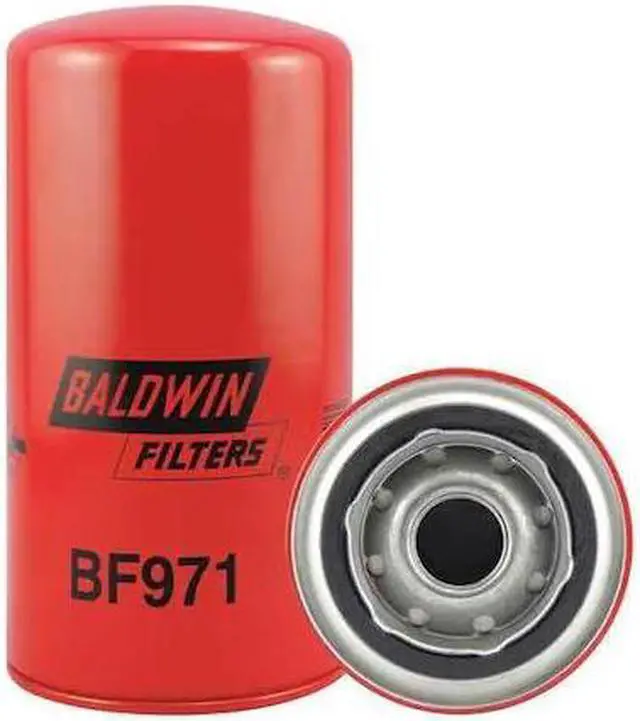 Main image of BALDWIN FILTERS BF971 Fuel Filter, 7 1/8 in Length, 3 11/16 in Outside Dia