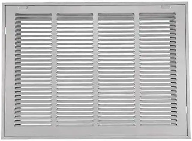 Main image of ZORO SELECT 4JRT6 Filtered Return Air Grille 22.62 X 18.62, White, Steel