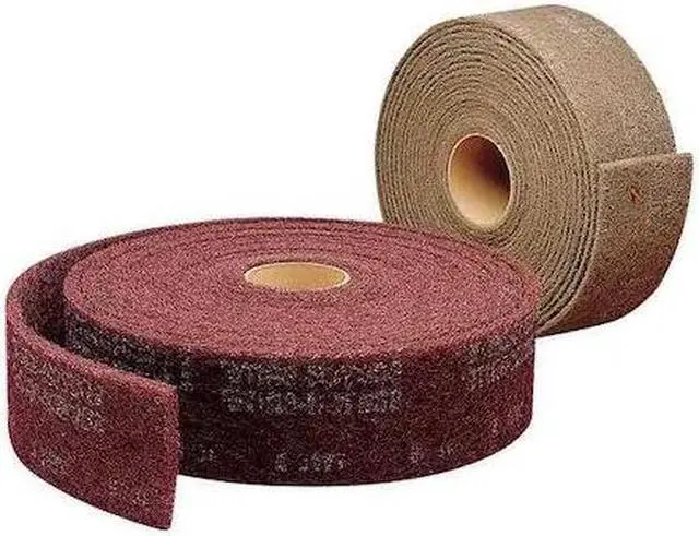 Alt view image 2 of 2 - SCOTCH-BRITE CF-RL Abrasive Roll,4"Wx30 ft.L,Silicn Carbide
