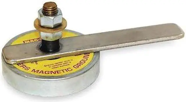 Alt view image 2 of 2 - Magnetic Welding Ground, 3 1/2 In D, 250 A