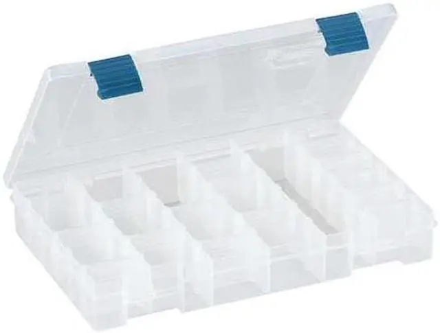 Main image of PLANO MOLDING 2-3600-01 6 to 21 Compartment Box, 11"L x 7-1/4"W x 1-3/4"H