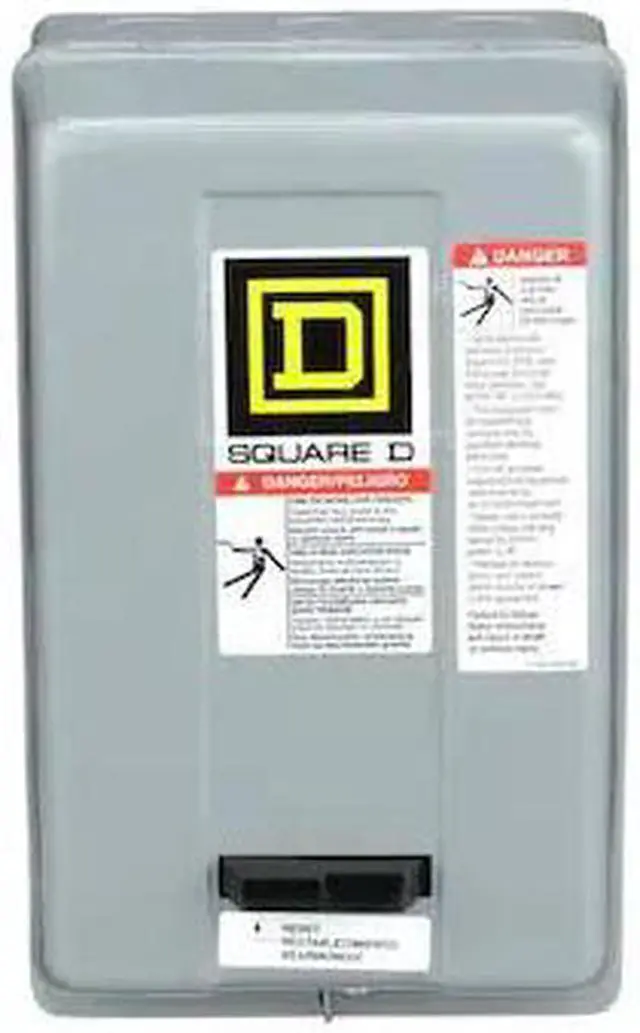 Alt view image 3 of 3 - SQUARE D 8536SBG2V08 Nonreversing Magnetic Motor Starter, 1 NEMA Rating, 208V