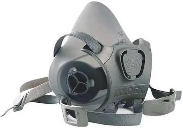 Alt view image 2 of 2 - MOLDEX 7802 Half Mask Respirator, 7800, Not Rated, Bayonet, Size M 0 Cartridges