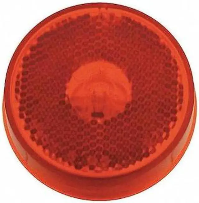 Alt view image 4 of 4 - Marker Lamp,Reflector,2-1/2 In,Red GROTE 45832