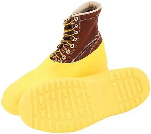Main image of TINGLEY 35113 Overshoes, Plain Toe, PVC, 5 in Height, Pull On Closure, Cleated