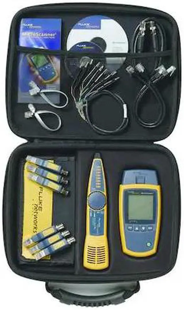 Main image of FLUKE NETWORKS MS2-KIT/WWG 3084134 Cable Tester Kit, Verifier