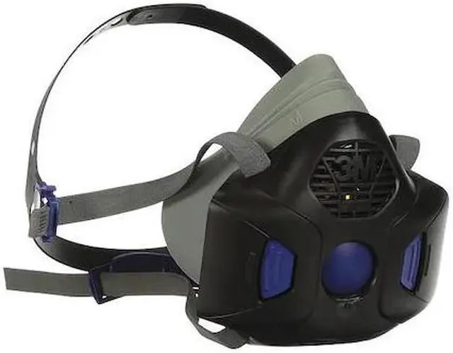Main image of 3M HF-801SD Half Mask Respirator, HF-800, Not Rated, Secure Click(TM), Size, S