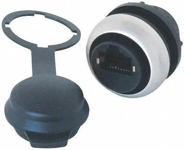 Alt view image 2 of 2 - EATON M22-RJ45-SA RJ45 Socket, Polycarbonate, 22mm