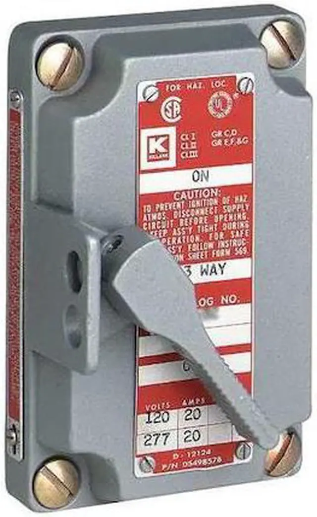 Alt view image 2 of 3 - HUBBELL KILLARK XS-2C Switch Assembly Front Cover, XS Series, 1 at 120V, 2 at