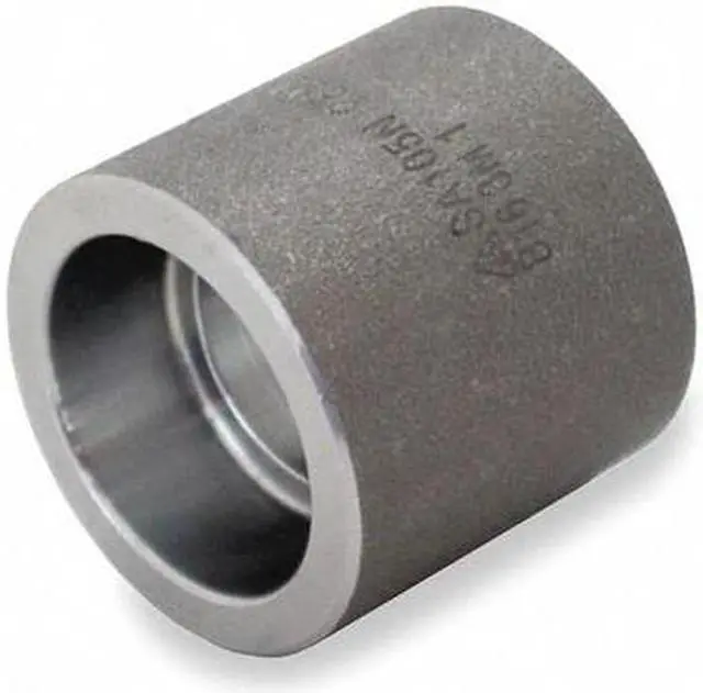 Main image of ZORO SELECT 1MNX1 Black Forged Steel Coupling Class 3000