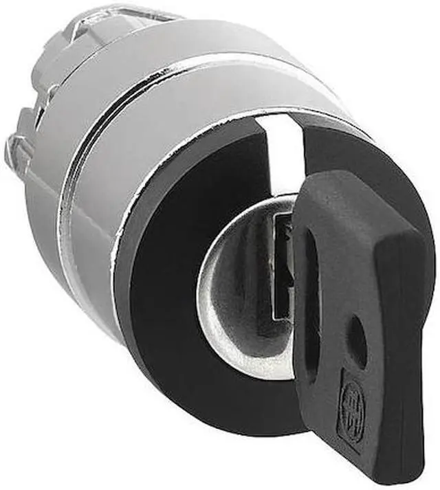 Alt view image 2 of 2 - SCHNEIDER ELECTRIC ZB4BG7 Non-Illum Selector Swtch,22mm,3 Pos,Keyd