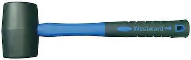 Alt view image 2 of 2 - WESTWARD 22PN83 Mallet,Fiberglass/PVC,16 oz.,12-5/8 In L