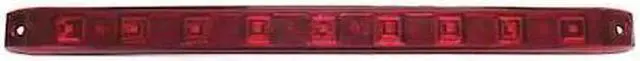 Alt view image 2 of 2 - Maxxima Stop Light Bar, Rectangular, Red, 15-1/2" L   Exterior M63319R