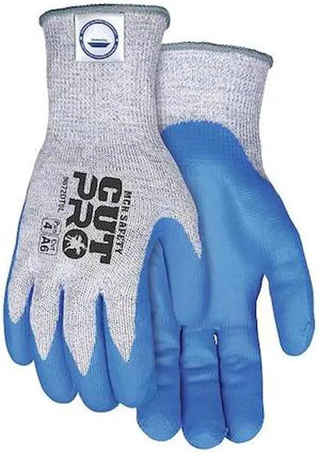 Alt view image 2 of 2 - Coated Gloves, Blue, S, PR