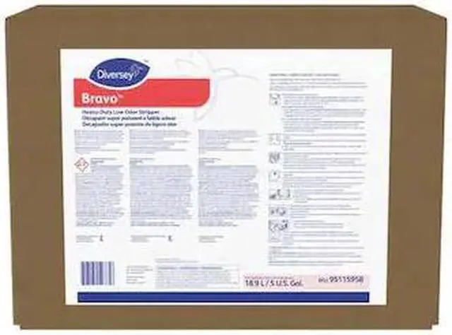 Main image of DIVERSEY 95115958 Floor Stripper, Box, 5 gal, Concentrated