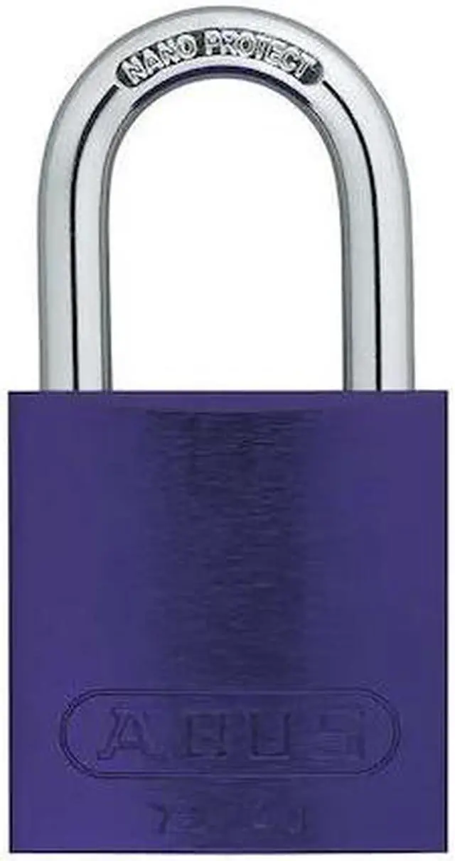 Alt view image 2 of 2 - Abus Lockout Padlock,KA,Purple,1-1/2"H  72 /40 KA Purple