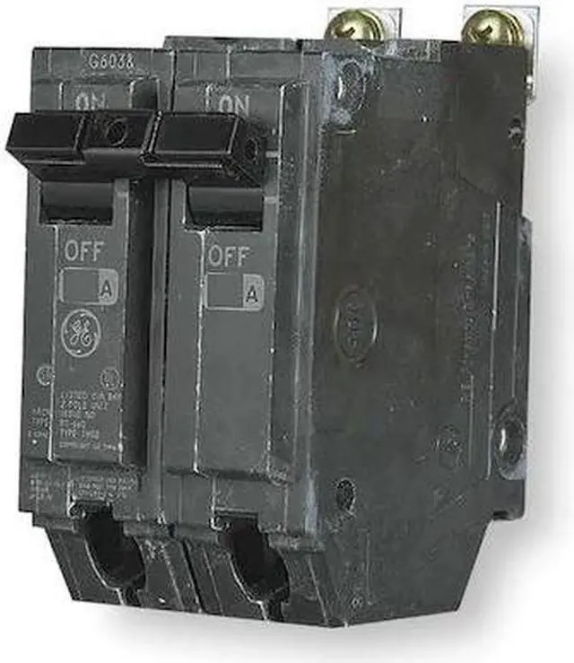 Main image of GE THHQB2120 Miniature Circuit Breaker, THHQB Series, 20A, 2 Pole, 120/240V AC,