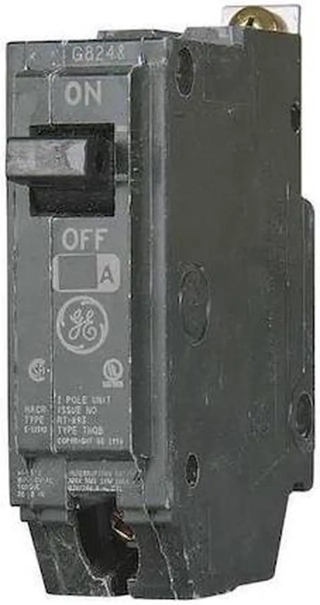 Main image of GE THQB1130 Miniature Circuit Breaker, THQB Series, 30A, 1 Pole, 120/240V AC,