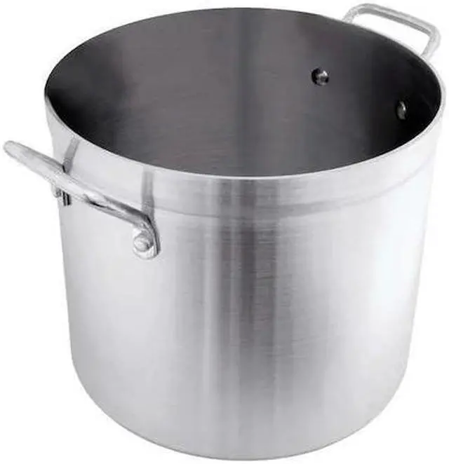 Main image of CRESTWARE POT16 Stock Pot,16 qt,Aluminum