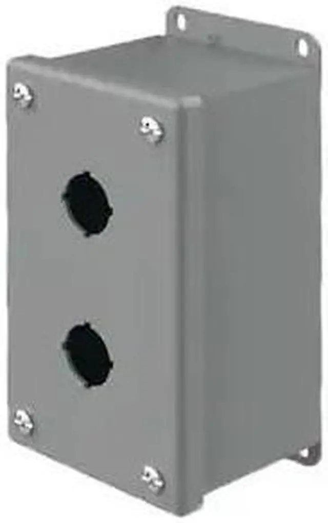 Main image of HOFFMAN Pushbutton Enclosure,  12 NEMA Rating,  Number of Columns: 1 E2PBG