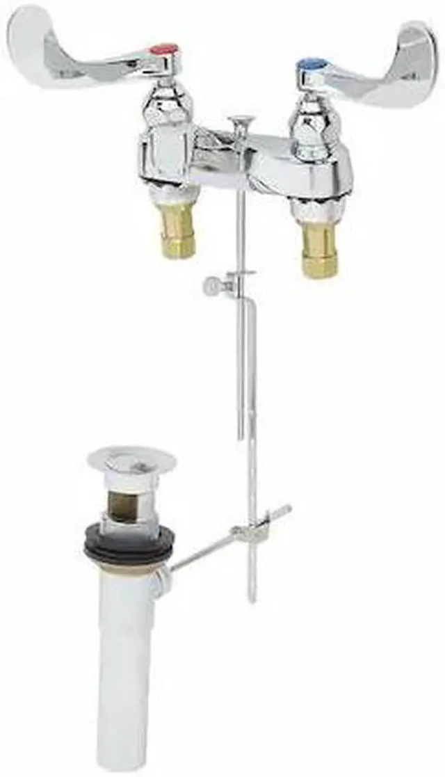 Alt view image 3 of 3 - Lav Faucet, 2H Wrist Blade, Spout 3 3/4 In