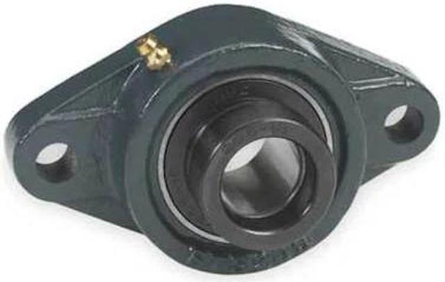 Main image of DAYTON 3FCW9 Flange Bearing,2-Bolt,Ball,1-1/2" Bore