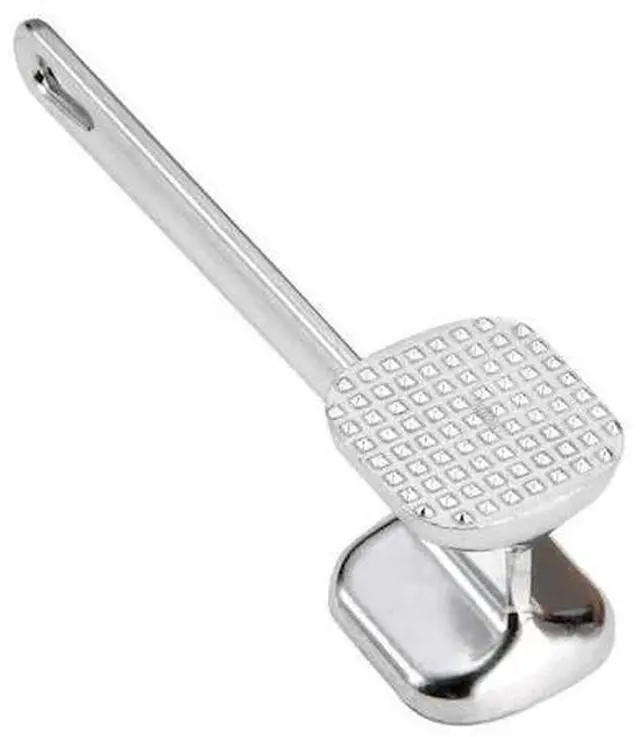 Alt view image 3 of 3 - TABLECRAFT 3005 Aluminum Meat Tenderizer, 2 sides