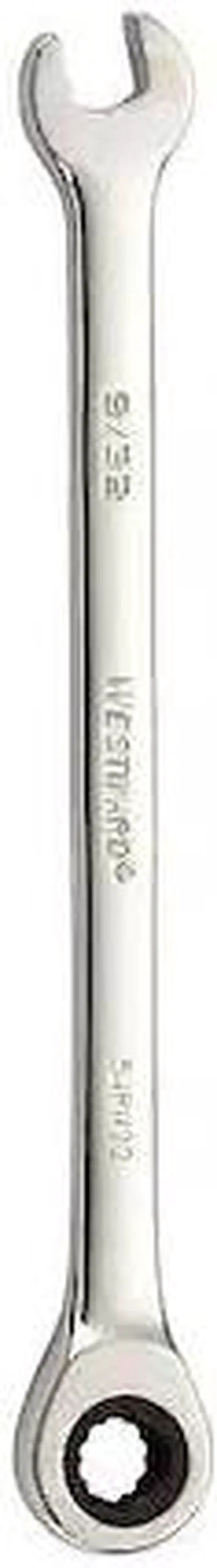 Main image of WESTWARD 54PN22 Ratcheting Wrench, Combination, SAE, 9/32"