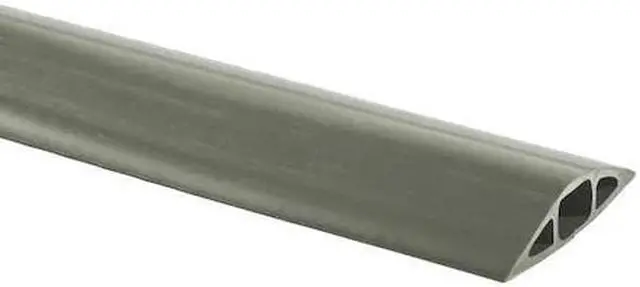 Alt view image 3 of 3 - HUBBELL WIRING DEVICE-KELLEMS FT2GY10 Cable Protector,1 Channel,Gray,10 ft. L