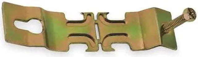 Main image of SUPERSTRUT C109 1 1/2 Angler Pipe Clamp,1-1/2 In,Gold,PK10