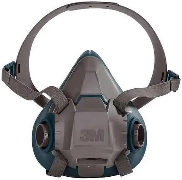 Main image of 3M 6503 Half Mask Respirator, Rugged Comfort 6500, Not Rated, Bayonet, Size, L