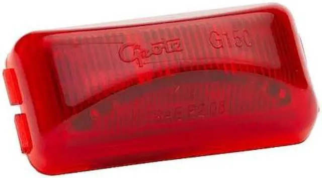 Main image of GROTE G1502 Marker Lamp,LED,3 Diode,Red